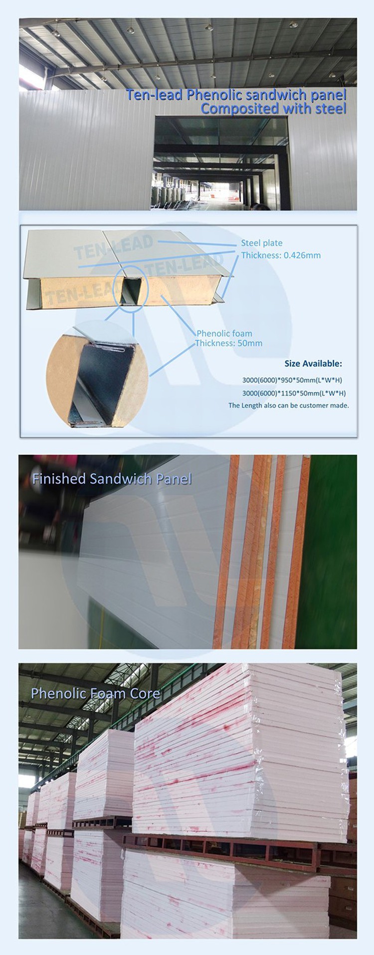 sandwich panel composited with steel small sandwich panel composited with steel small